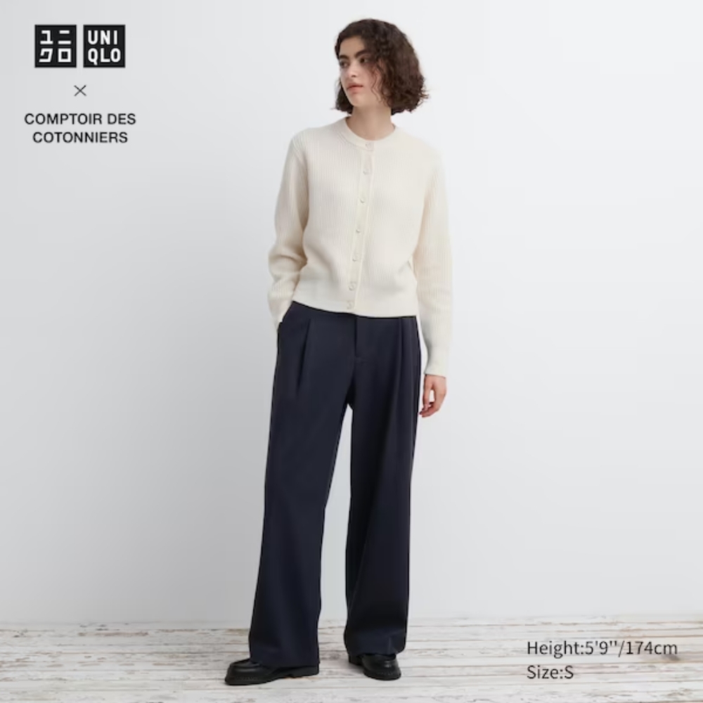Navy trousers